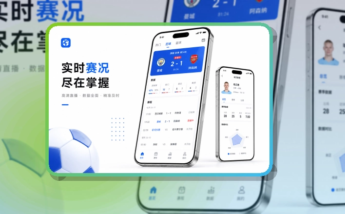 开云 App细节设计，赛程比分更好找 页面展示